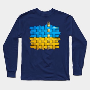 Ukrainian flag Long Sleeve T-Shirt